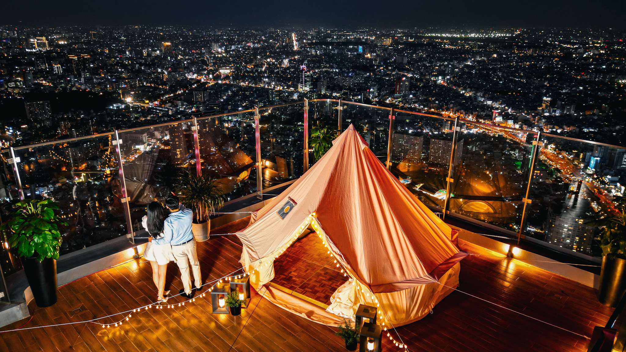 ‘Valentine on 69’ trải nghiệm cắm trại trên cao tại Vinpearl Landmark 81, Autograph Collection