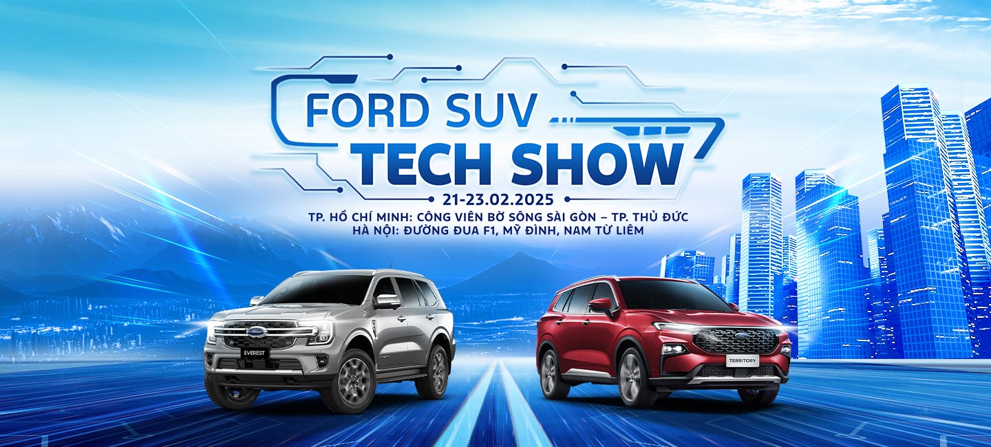 Ford Việt Nam Và Hệ Thống Đại Lý Triển Khai Chương Trình Lái Thử “Ford SUV Tech Show” 