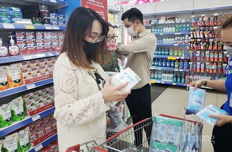Đà Nẵng: Nhiều siêu thị, nhà thuốc cung ứng khẩu trang y tế, nước rửa tay giá bình ổn