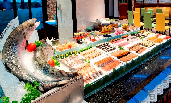 Độc lạ với quầy nướng kiểu Teppanyaki