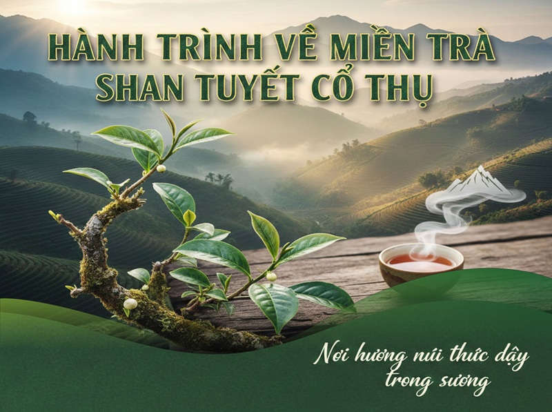Longform | Hành trình về miền trà Shan Tuyết cổ thụ