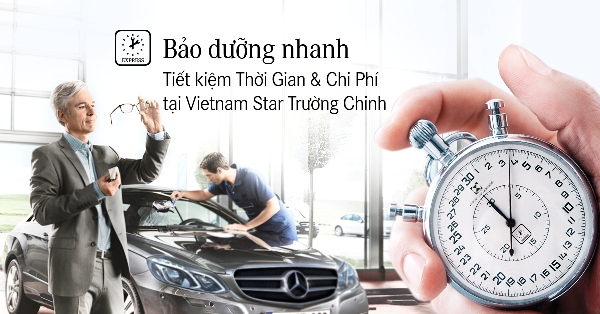 Vietnam Star Automobile giới thiệu gói dịch vụ Bảo Dưỡng Nhanh 