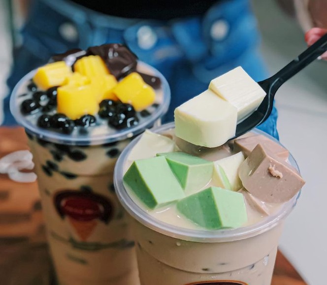Hẹn hò cùng “người bạn” ngọt ngào và mát rượi: Trà sữa khúc bạch thơm béo