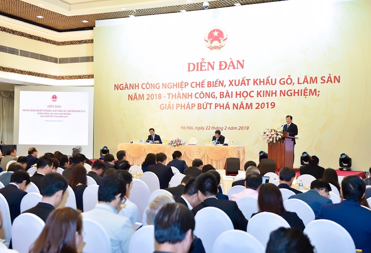 Chính phủ sẽ tạo điều kiện để ngành chế biến, xuất khẩu gỗ và lâm sản bứt phá