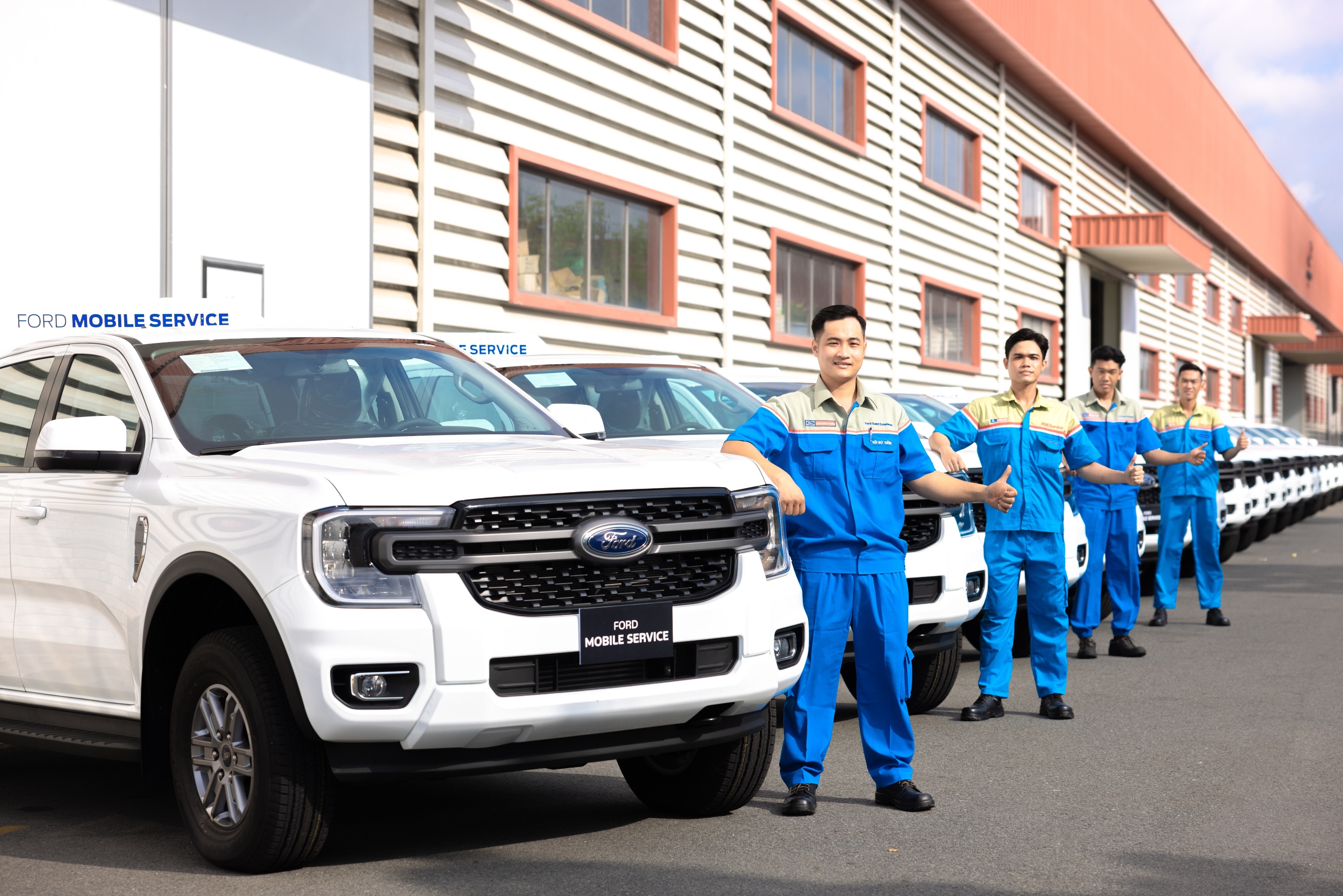 Ford Việt Nam Tích Cực Triển Khai Dịch Vụ Lưu Động 4 Giờ Hoặc Miễn Phí Tại Hà Nội