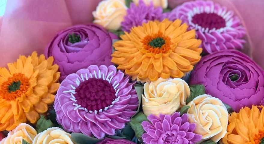 Những lẵng hoa “ăn được“ khiến ai cũng phải nhầm lẫn của bà mẹ 5 con người Anh