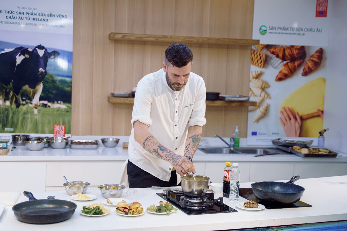 Bord Bia giới thiệu sự xuất sắc của các sản phẩm sữa châu Âu từ Ireland