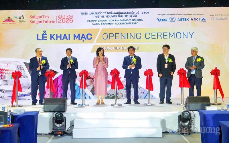 Chùm ảnh: Triển lãm công nghiệp dệt và may SaigonTex - SaigonFabric 2026