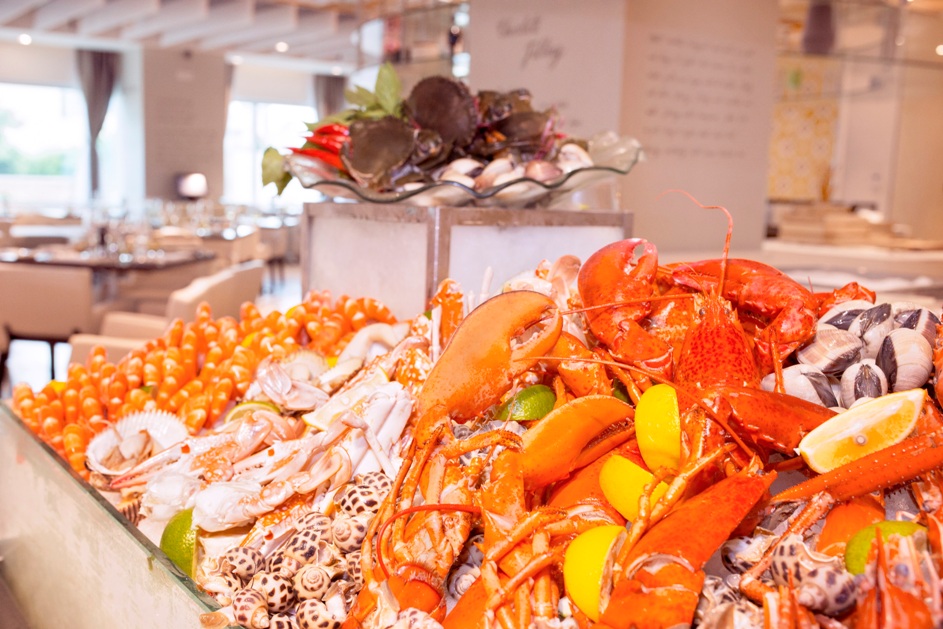 Buffet hải sản - Hương vị thế giới