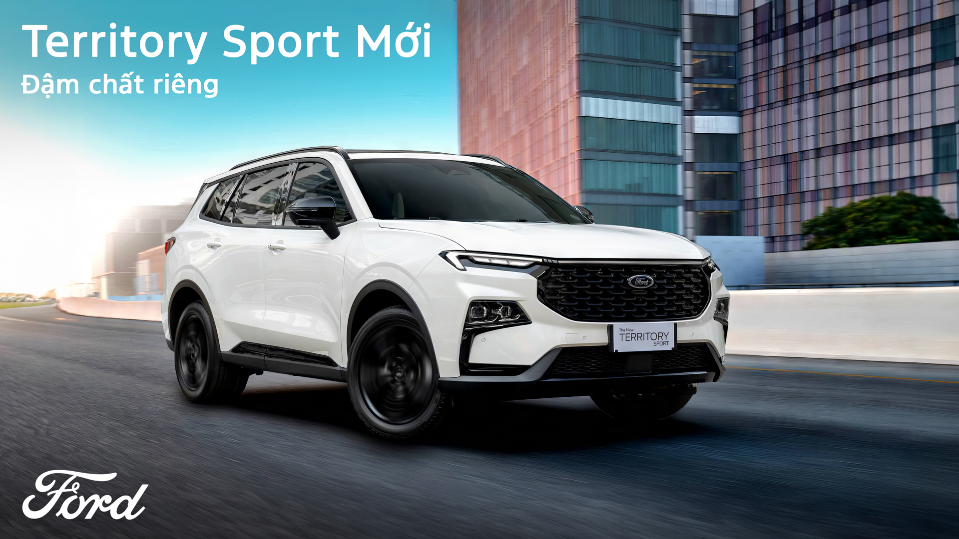 Ford Territory Sport - Phiên bản đặc biệt cho những khách hàng Năng động và Cá Tính 