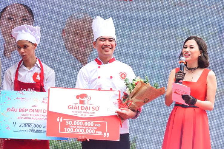 Đầu bếp 24 tuổi trở thành đại sứ thương hiệu chuỗi siêu thị Auchan