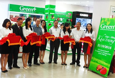 Thảo dược xanh khai trương thêm 2 cửa hàng Green+