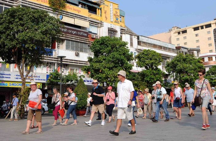 Gần 9 triệu lượt khách du lịch đến TP.HCM năm 2019