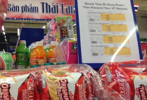 Ô tô, điện gia dụng, bánh kẹo Thái “thế chân” Trung quốc nhập về Việt Nam
