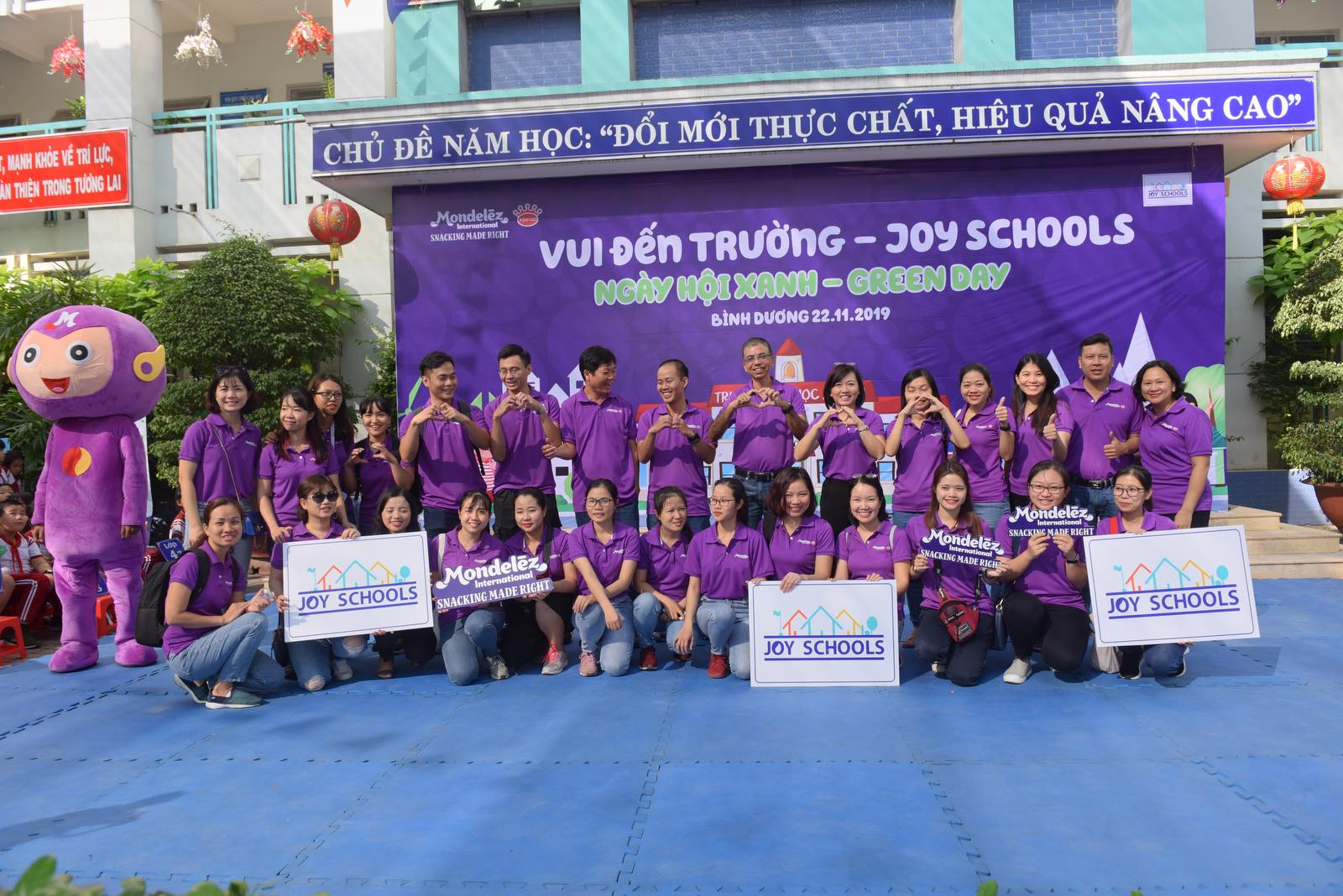 Mondelez Kinh Đô  Việt Nam tuyên truyền giảm thiểu rác thải nhựa