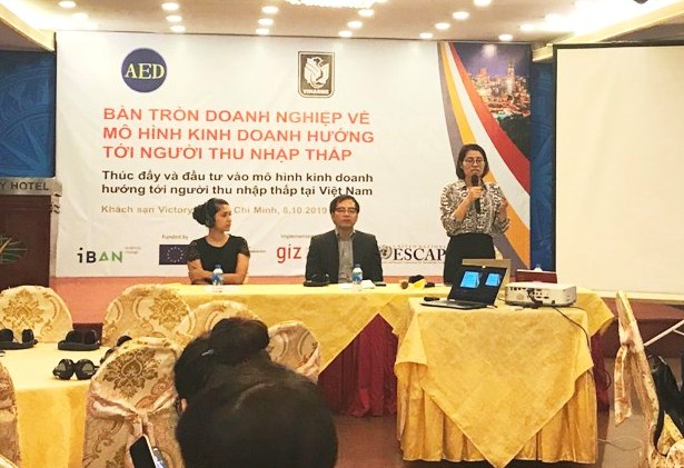 Khuyến khích DN tham gia mô hình kinh doanh hướng tới người thu nhập thấp