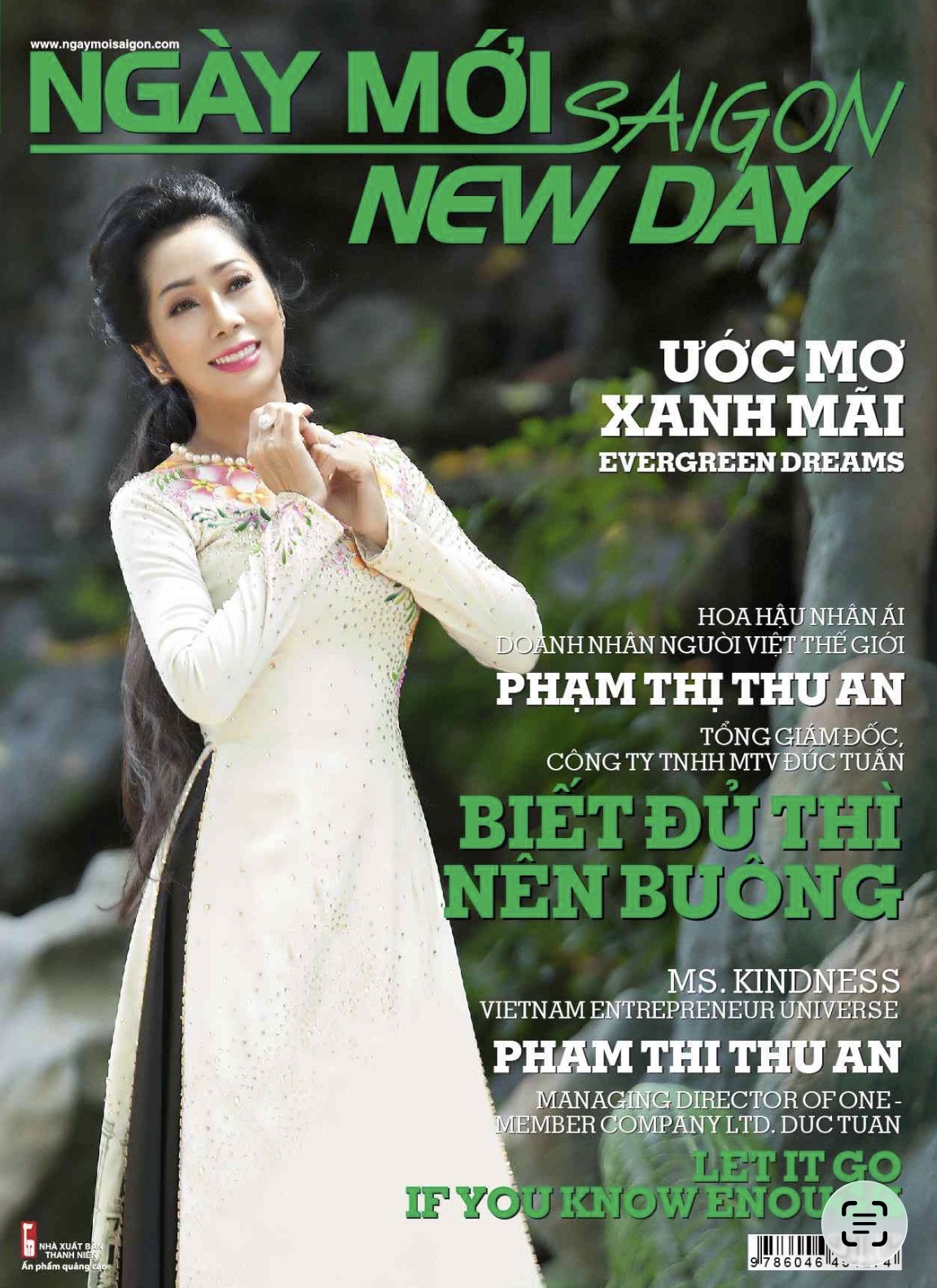 Hoa Hậu Nhân Ái - Doanh Nhân Người Việt Thế Giới  Phạm Thị Thu An - TGĐ, Công Ty TNHH MTV Đức Tuấn:  Biết đủ thì nên buông