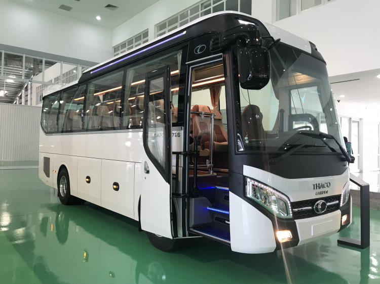 Thaco xuất khẩu lô xe bus đầu tiên sang Philippines