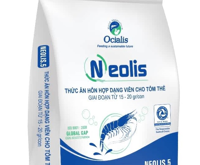 Neolis - dòng thức ăn cao cấp dành cho tôm thẻ 