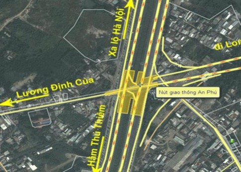 TP.HCM: Hơn 1.000 tỷ đồng xây dựng nút giao thông An Phú