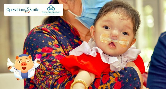  Tập đoàn CMC, Ví điện tử MOMO quyên góp cho  Operation Smile Vietnam