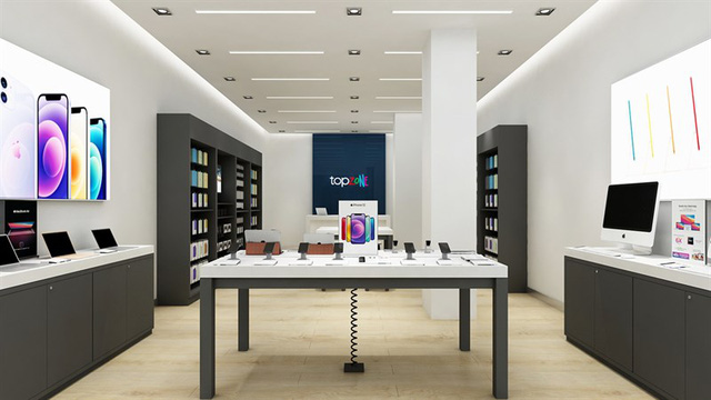 Chuỗi TopZone khác gì hệ thống di động thông thường? Là Mono Store - phiên bản kết hợp cao nhất giữa Apple và nhà bán lẻ địa phương, từ sàn gỗ cũng phải nhập ngoại theo chuẩn Apple