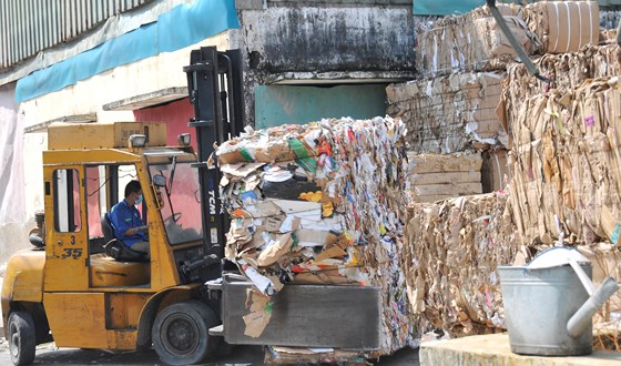 Siết nhập khẩu phế liệu: Ngành giấy bao bì lao đao