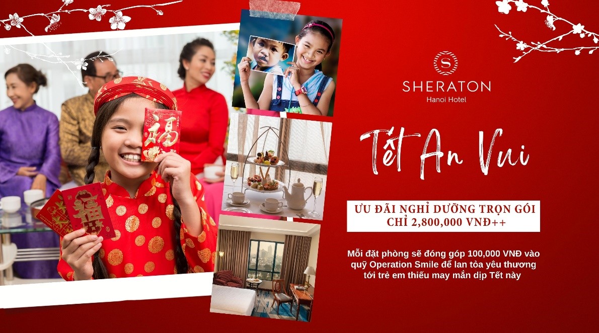 Tết an vui tại Sheraton Hanoi 