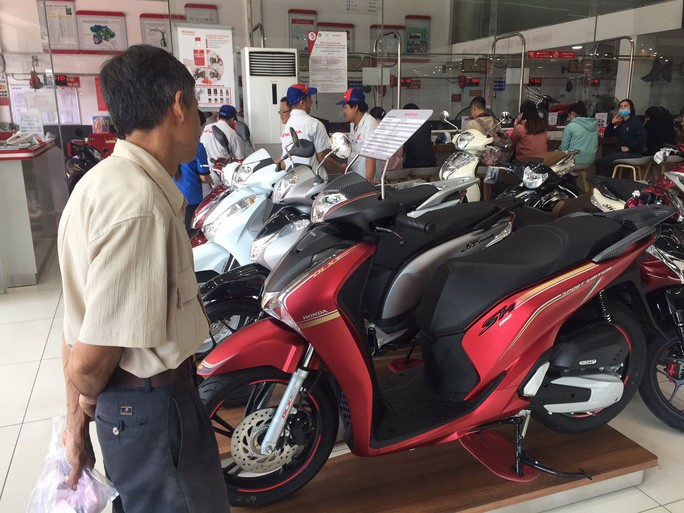 Thị trường xe máy có dấu hiệu bão hòa