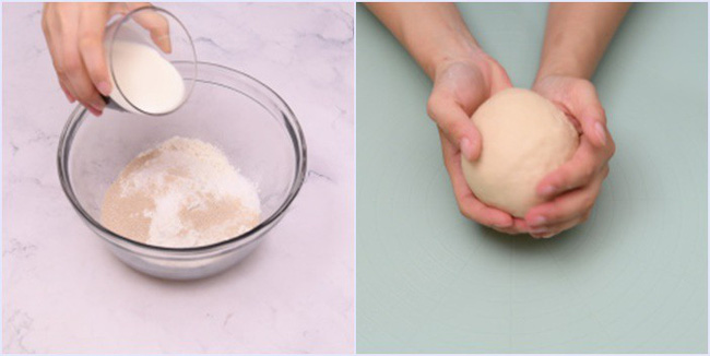Làm sẵn một mẻ bánh mì nhân mặn thì cả tuần có đồ ăn sáng ngon - sạch