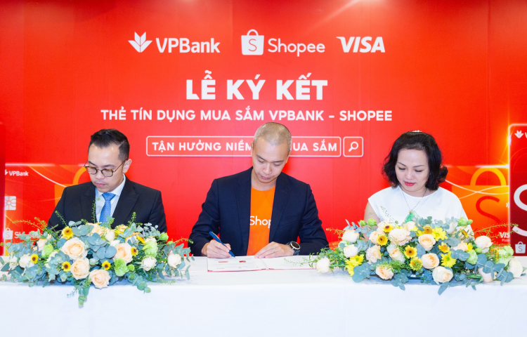 Shopee hợp tác với VPBank và Visa ra mắt “Thẻ tín dụng VPBank Shopee”