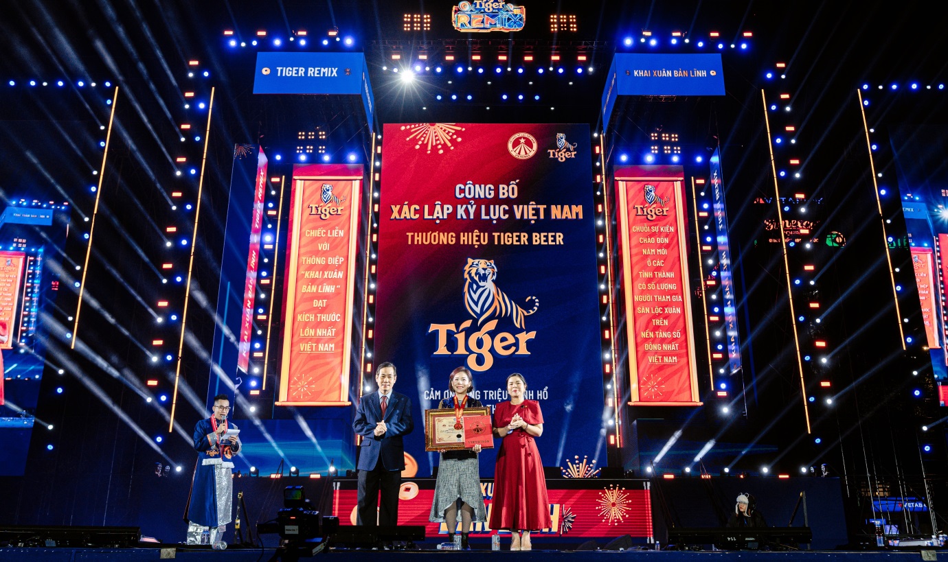 Tiger Beer xác lập kỷ lục Việt Nam với 36,498 người “Săn Lộc Bản Lĩnh” chào xuân 2026
