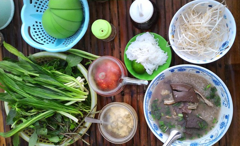 Độc đáo tô cháo bò ở Tri Tôn