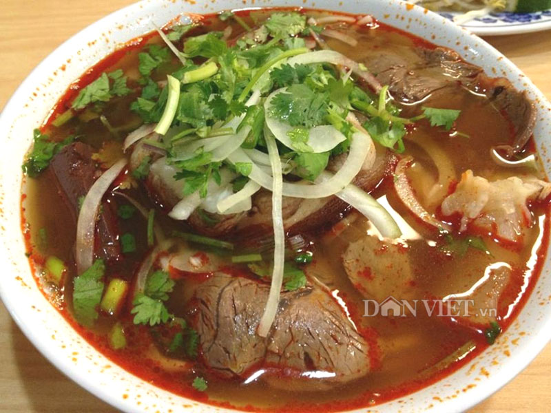 Vị hương tô bún bò Huế ở Sóc Trăng
