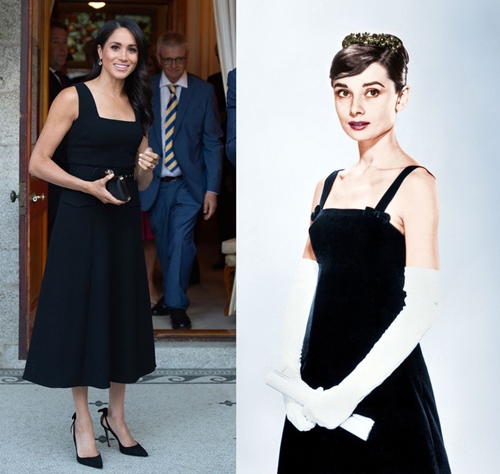 Công nương Anh học hỏi phong cách huyền thoại Audrey Hepburn