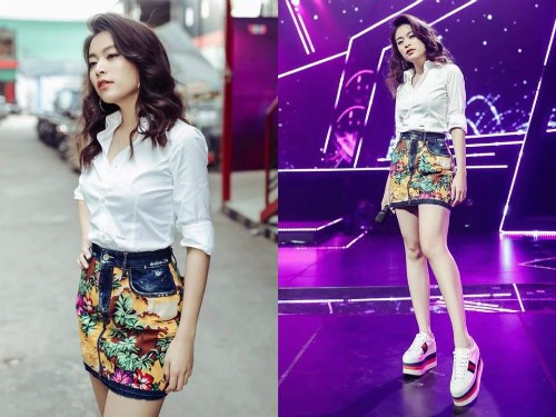Không hở hang, Hoàng Thuỳ Linh vẫn thu hút với thời trang vạn người mê