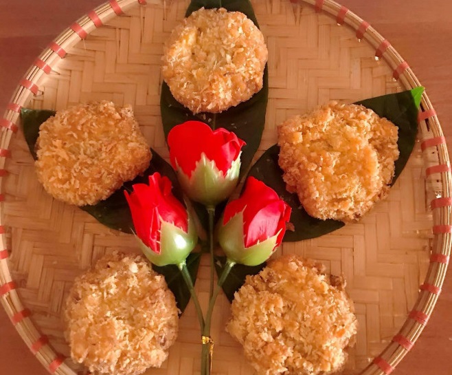 Biến ảo với món bánh gà vàng thơm, giòn rụm, trẻ con nào cũng thích