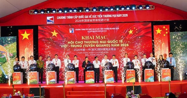 Khai mạc Hội chợ Thương mại quốc tế Việt - Trung năm 2026
