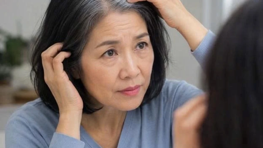 Những “bí quyết” hỗ trợ làm chậm quá trình tóc bạc ở người trung niên - Báo Cao Bằng điện tử