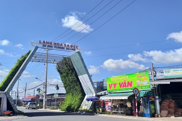 Làng hoa Sa Đéc thu hút du khách