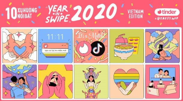 10 xu hướng nổi bật trên ứng dụng Tinder năm 2020