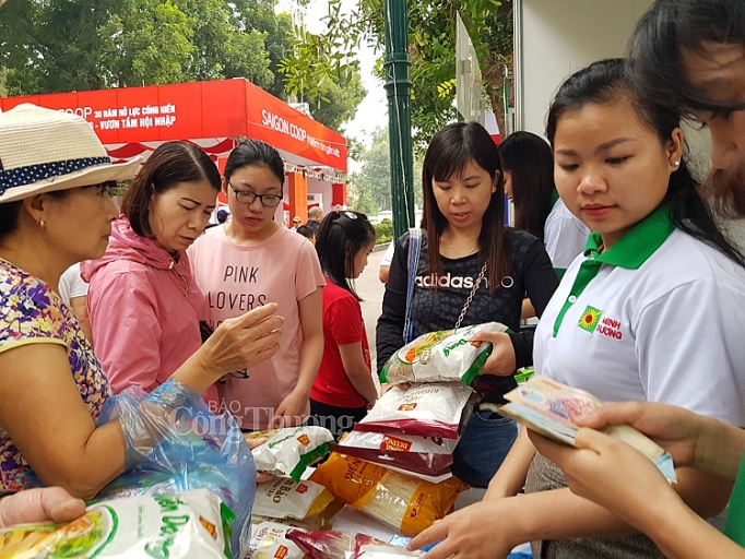Khai mạc Hội chợ hàng hóa nông sản thực phẩm Tết Canh Tý 2020