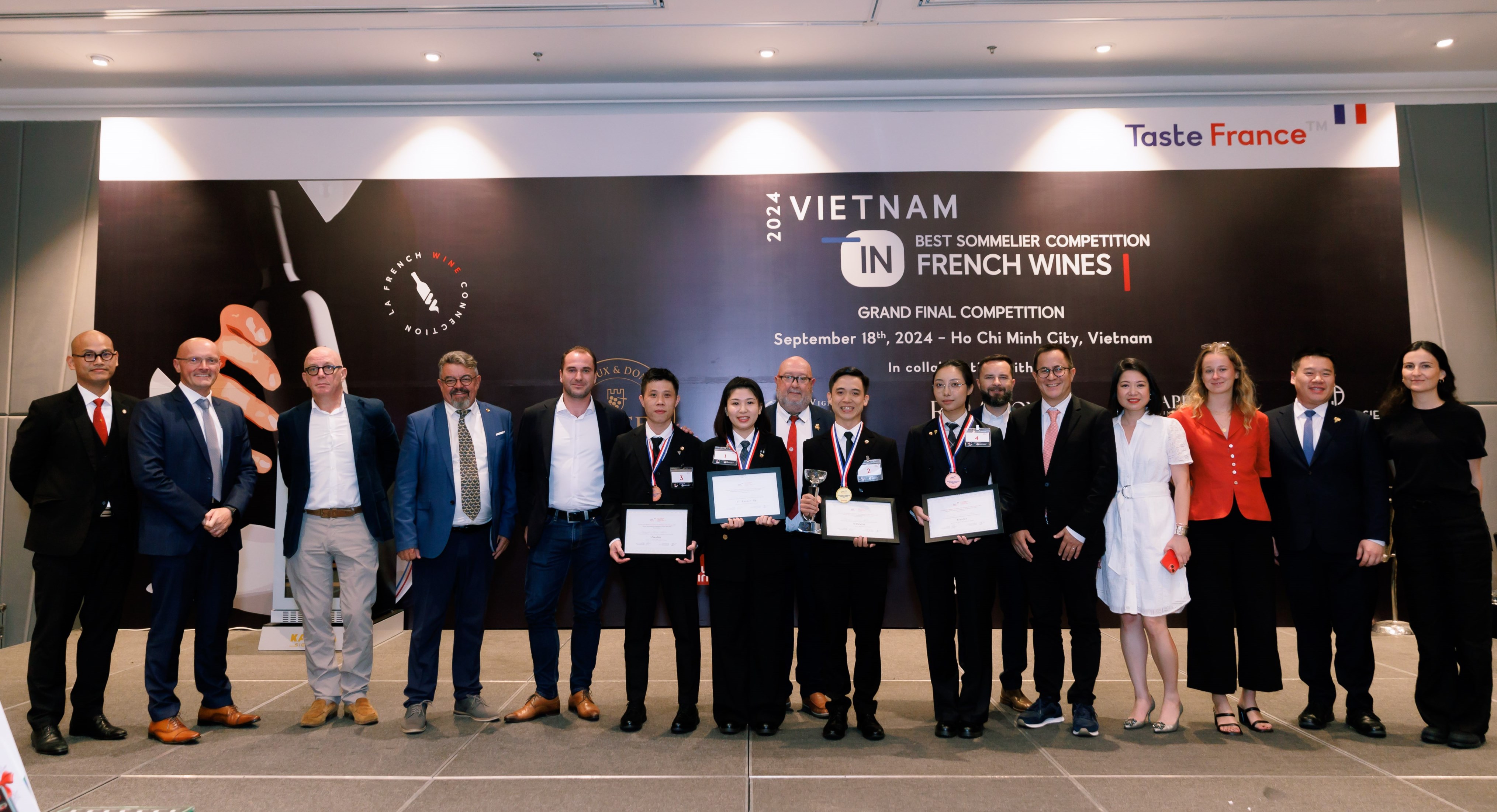 Cuộc thi Người Phục Vụ Vang Pháp Giỏi Nhất Việt Nam đã tìm ra Quán quân