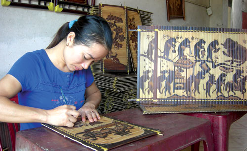 Làng nghề tre trúc Xuân Lai