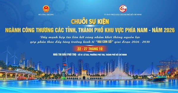Sắp diễn ra chuỗi sự kiện ngành Công Thương phía Nam năm 2026