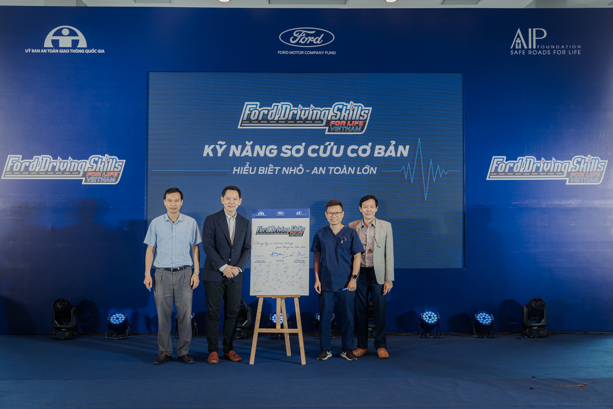 Ford Việt Nam Ra Mắt Dự Án Chia Sẻ Kĩ Năng Sơ Cứu Cơ Bản