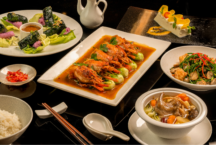 Ẩm thực hấp dẫn tại Le Meridien
