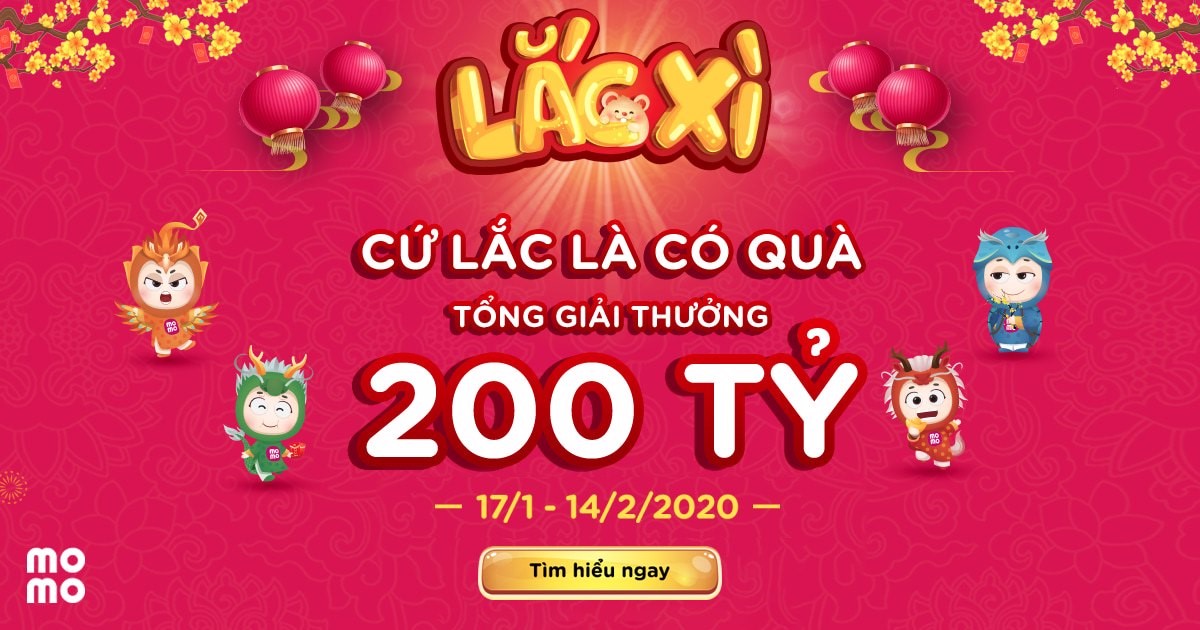Bao điện nước trọn đời: MoMo lì xì cực khủng trong ngày Vía Thần Tài năm nay