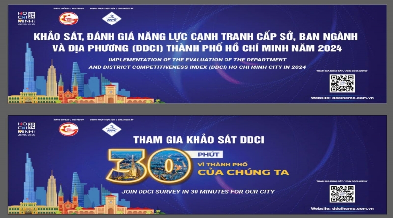 TP.HCM triển khai khảo sát, đánh giá DDCI năm 2024