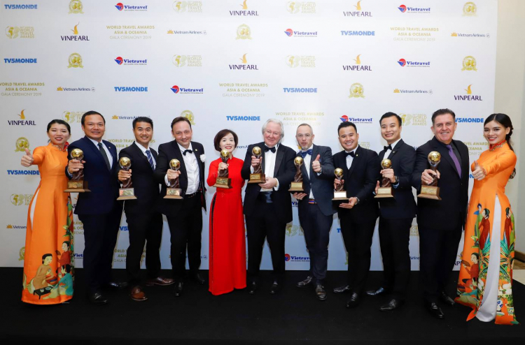Dẫn đầu 9 hạng mục, Vinpearl đạt kỷ lục tại giải thưởng WTA 2019